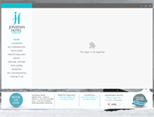 Tablet Screenshot of jonathan-hotel.com